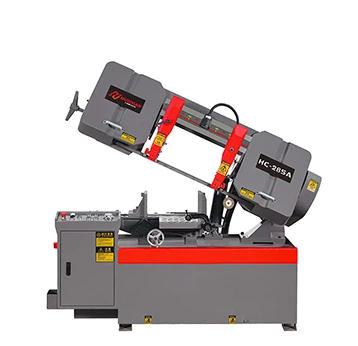 Poluautomatski stroj s tračnom pilom zakretnog tipa